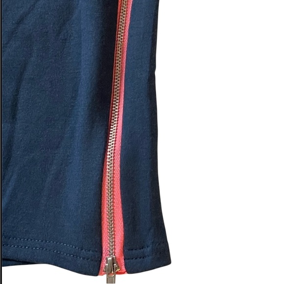 RHONDA SHEAR TWO-PIECE PAJAMA SET  SHORT PANTS WOMENS NAVY BLUE COLOR SIZE XL - Picture 8 of 14
